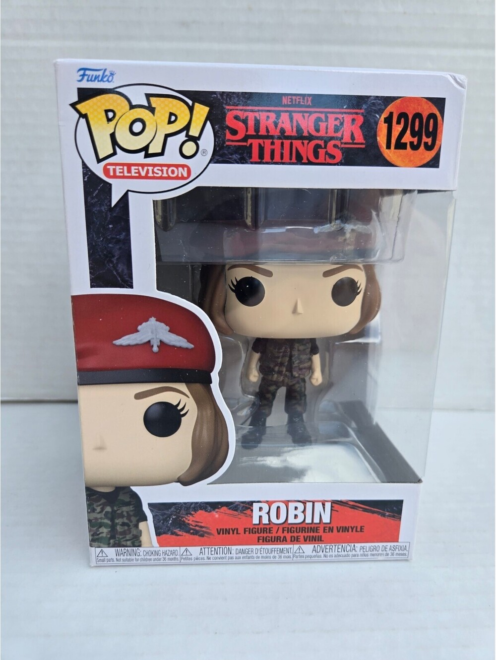 Funko Pop! Television Stranger Things Robin Vinyl Figure #1299 Collectible